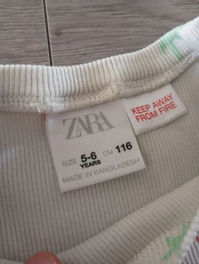 T-shirt en coton Zara - photo numéro 2