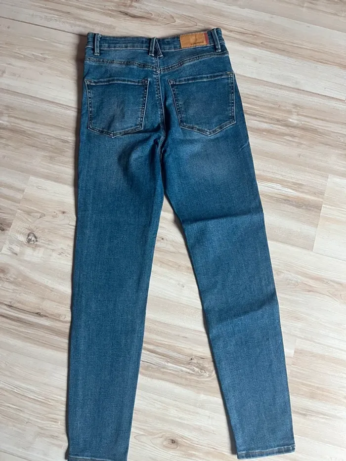 jeans skinny taille haute stradivarius - photo numéro 3