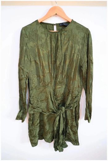 C43 robe verte Mango L