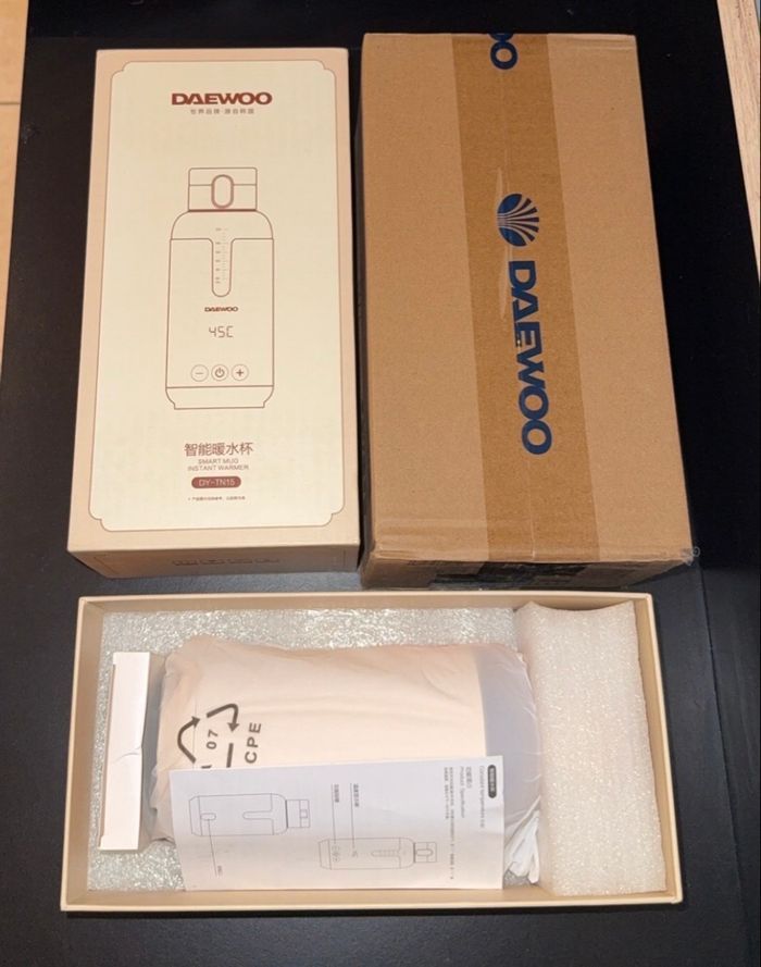 Chauffe eau lait biberon neuf jamais utilisé de marque DAEWOO (2 couleurs disponibles voir photos) - photo numéro 5
