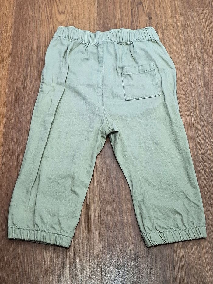 Pantalon jean enfant Kiabi brun clair / crème / grège – Taille 24 mois - photo numéro 6