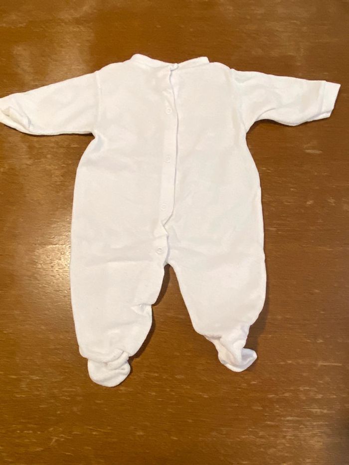 Pyjama blanc j’aime ma maman - photo numéro 3