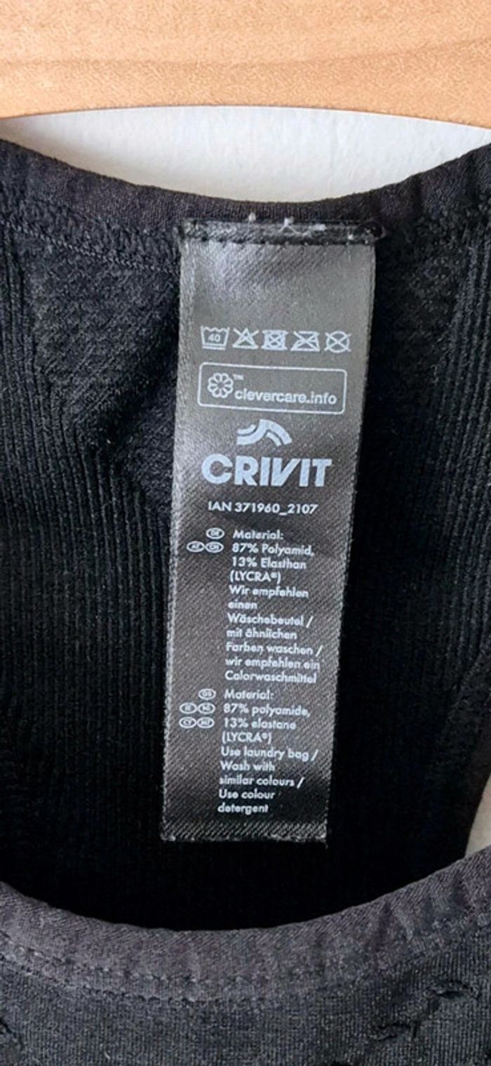 Brassière Crivit Taille XS - photo numéro 4