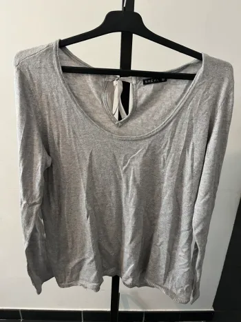 Pull fin gris  Taille Unique