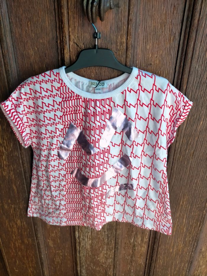 Ravissant tee shirt Kenzo neuf 6 ans - photo numéro 1