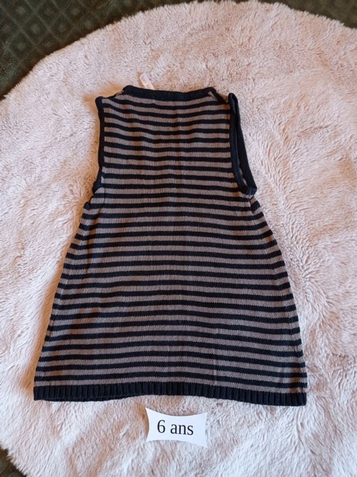 Robe-pull sans manche 6 ans - photo numéro 2