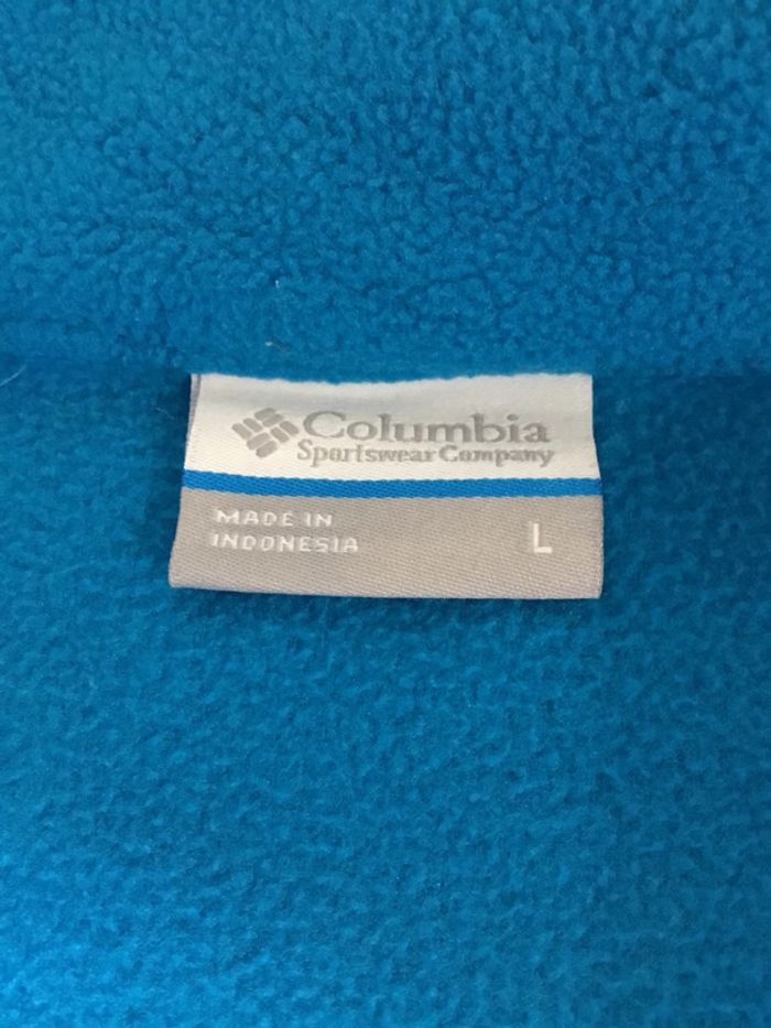 Veste polaire pour femme Columbia bleu azur taille L 146 - photo numéro 9