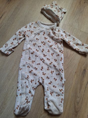 Pyjama velours 6 mois