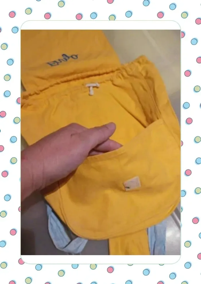 Sac a dos enfant en tissus fait main - photo numéro 2