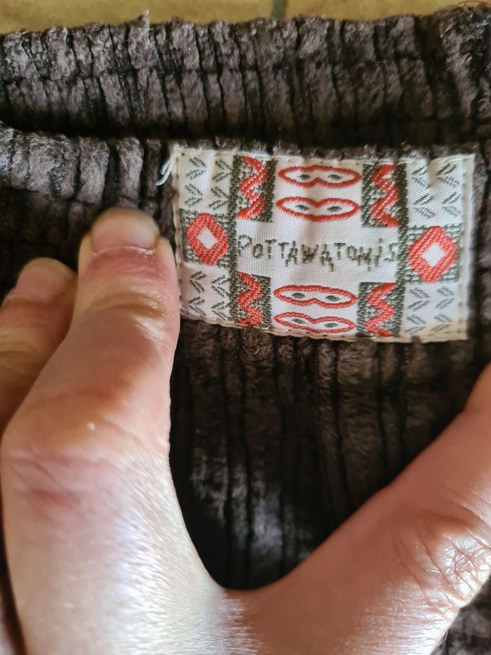 Pantalon velours côtelé marron / Taille 2 ans - photo numéro 5