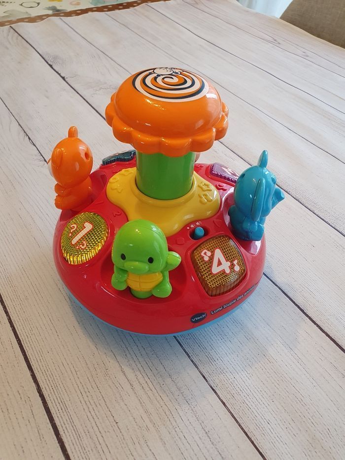 1-2-3 toupie animale vtech - photo numéro 4