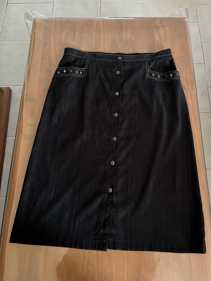 Jupe noire Afibel Taille 48 NEUVE