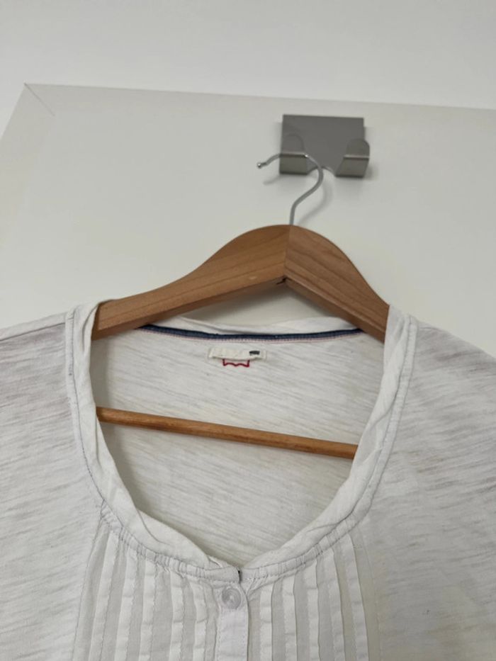 T-shirt blanc Levis Femme S - photo numéro 2
