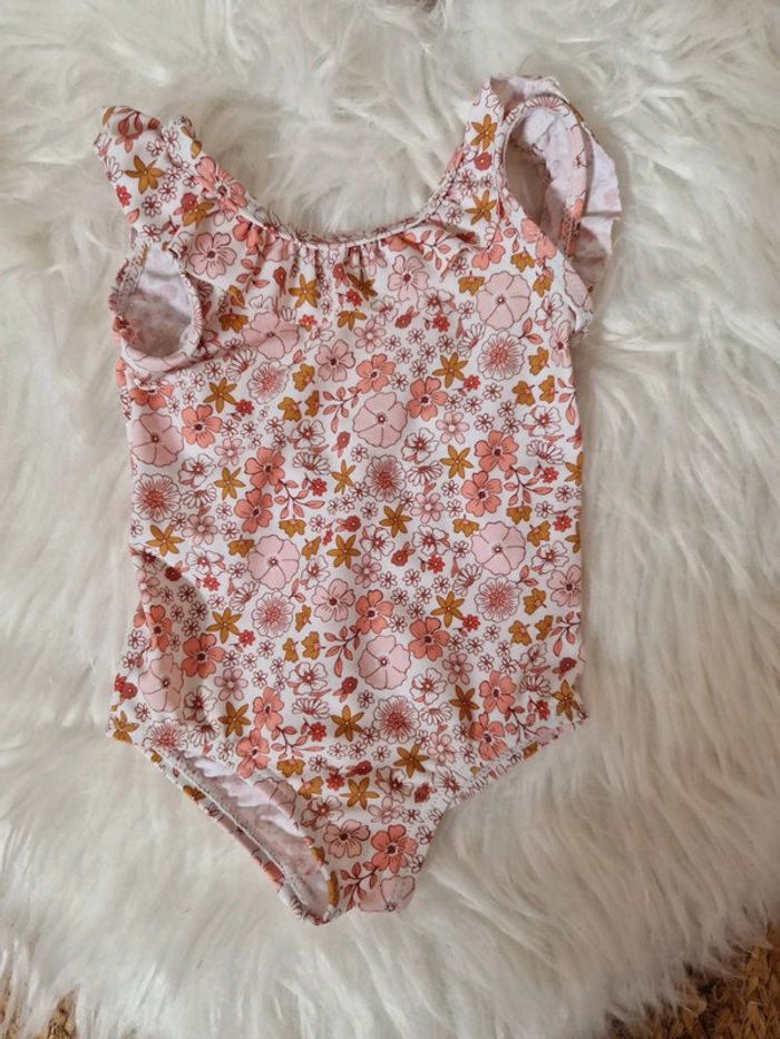 🌸 Magnifique maillot de bain fleuri Vertbaudet neuf - photo numéro 2