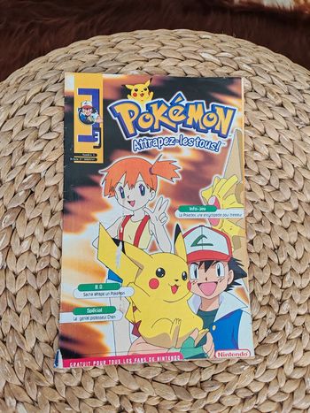 Magazine pokemon vintage - nintendo - numéro 3