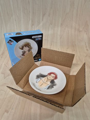 Mini assiette One Piece Ichibankuji "vol.100 anniversary" : Shanks