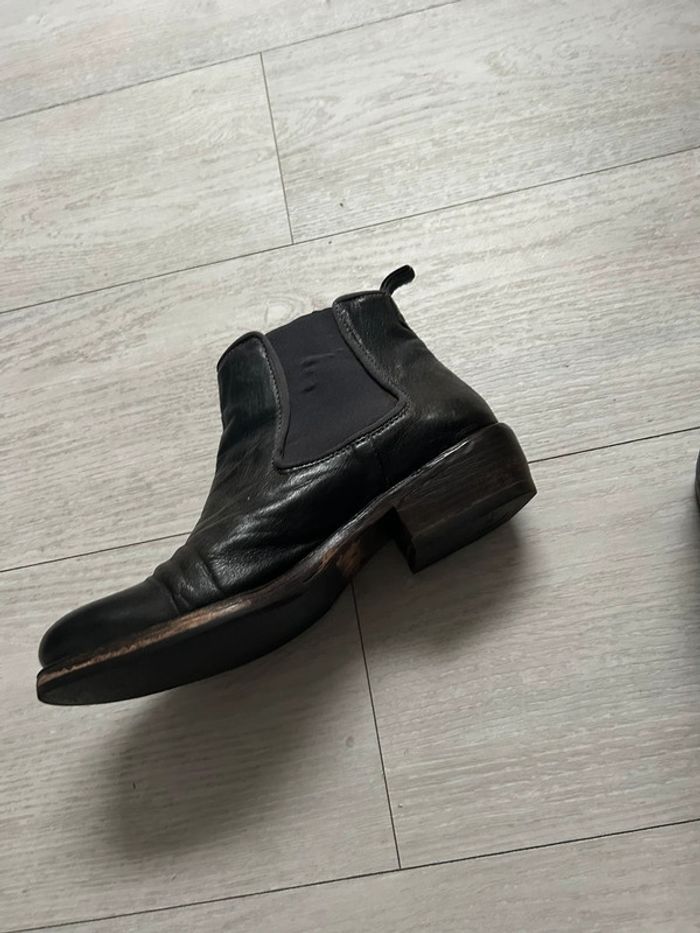 Bottines gris foncé Geox taille 38 - photo numéro 2