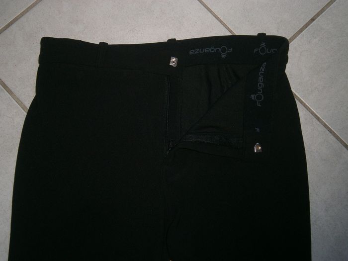 Pantalon d'équitation noir DECATHLON Taille 40 - photo numéro 4