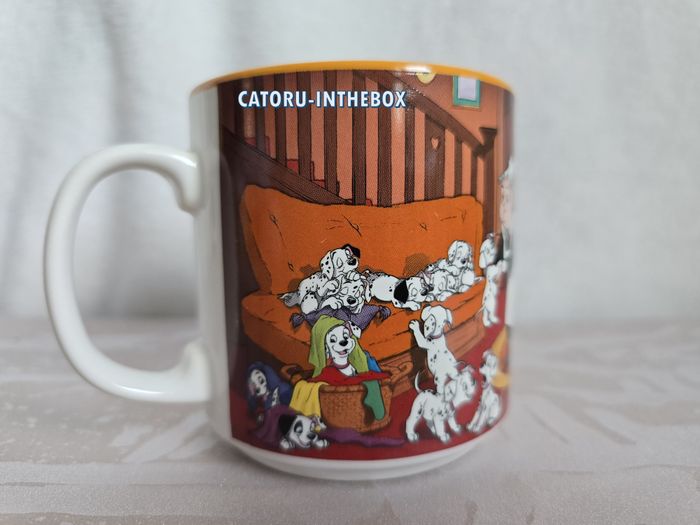 Tasse / Mug / Cup scène Disney Classics 101 Dalmatiens Pongo Perdita Dalmatians - photo numéro 8