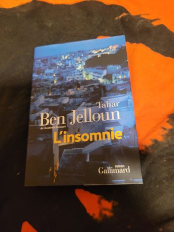 L insomnie Tahar Ben Jelloun