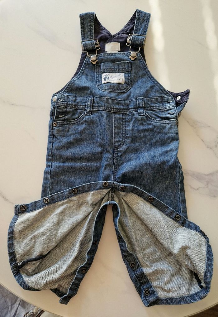 Salopette en Jeans Cyrillus 9 mois - photo numéro 4