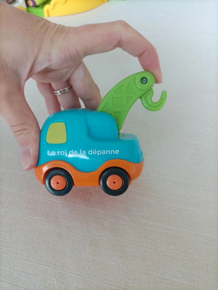 Tut tut bolide Vtech Yann le roi de la dépanne bleu et orange - photo numéro 6