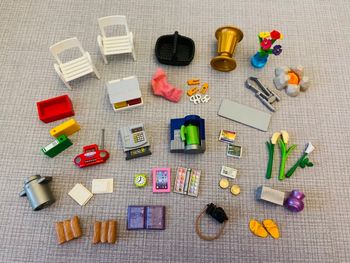 Lot accessoires maison playmobil 