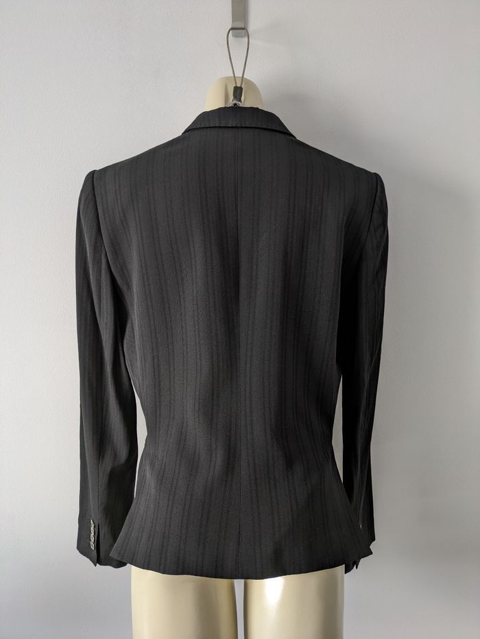 Veste noire intérieur motif léopard - Dolce & Gabbana - taille 40 - photo numéro 3