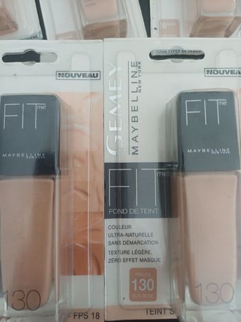 2 maybelline fit me #130
