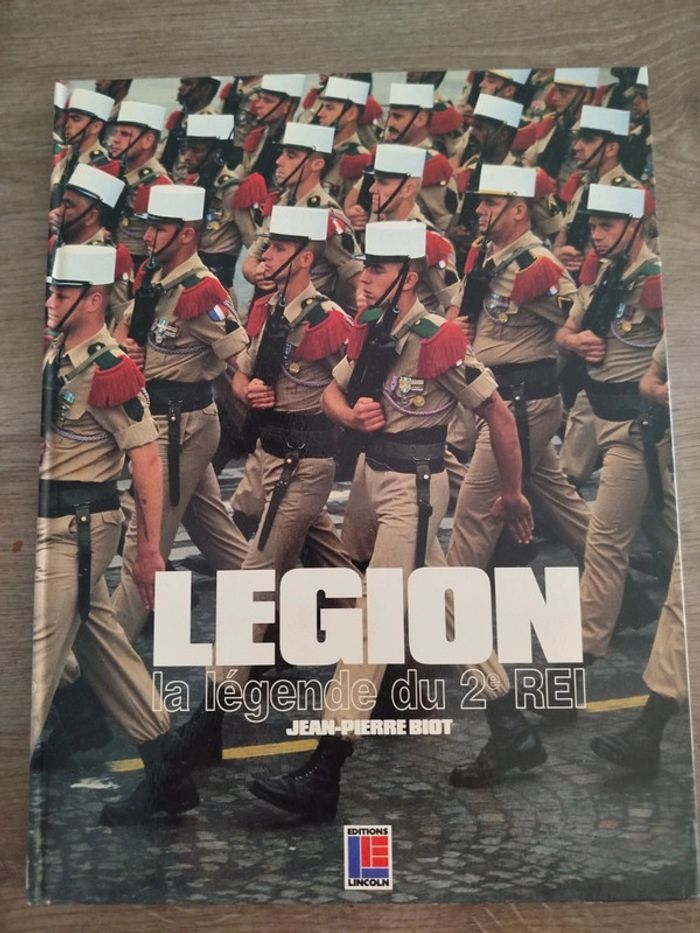 Livre légion la légende du 2e REI