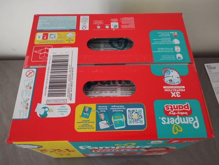 Méga Pack de couches Pampers  Baby dry taille 7 - photo numéro 2