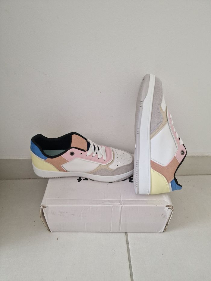 Baskets Multicolores Style Rétro/Color Block- Neuves - Be.Sport - photo numéro 6