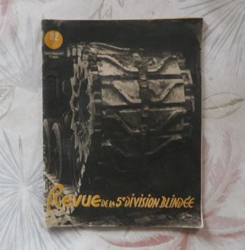 REVUE DE LA 5e DIVISION BLINDEE n°82 AOUT 1952