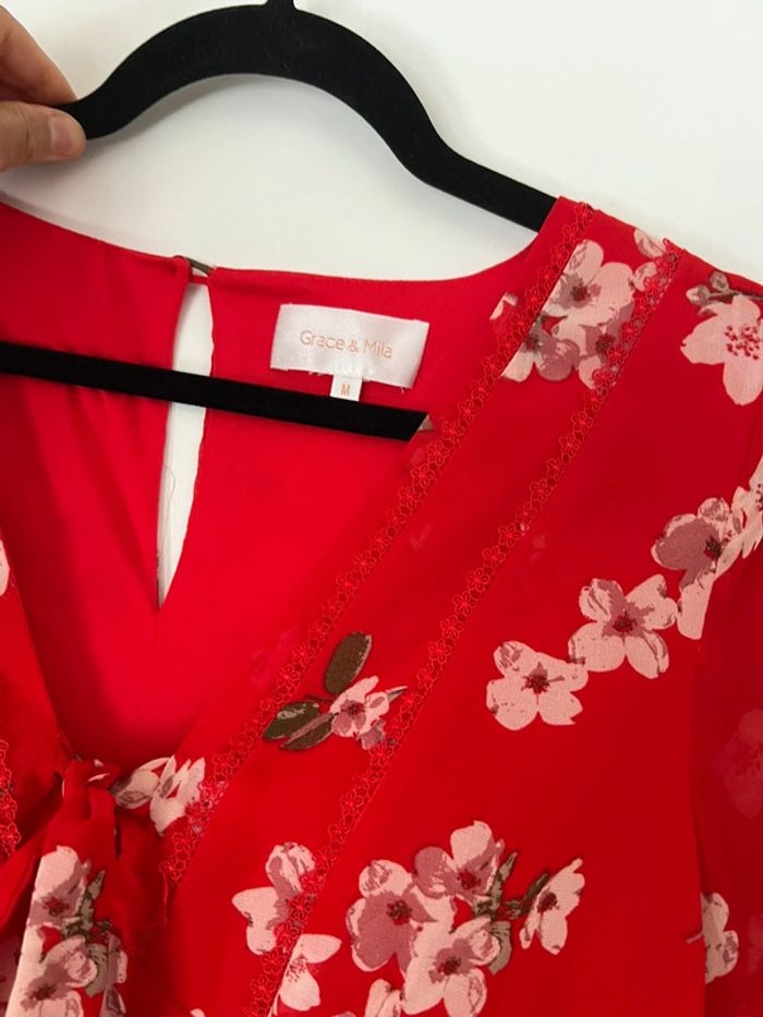 Robe à fleurs taille 38 - photo numéro 5
