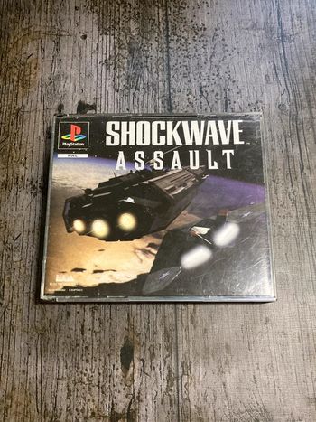Shockwave Assault Jeu PS1 incomplet PAL Sony
