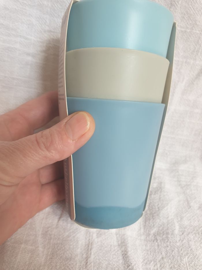 Lot de 3 verres bébé antidérapants, Alvär - photo numéro 2