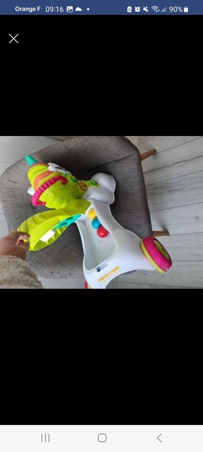 Jouet Licorne qui roule - photo numéro 3