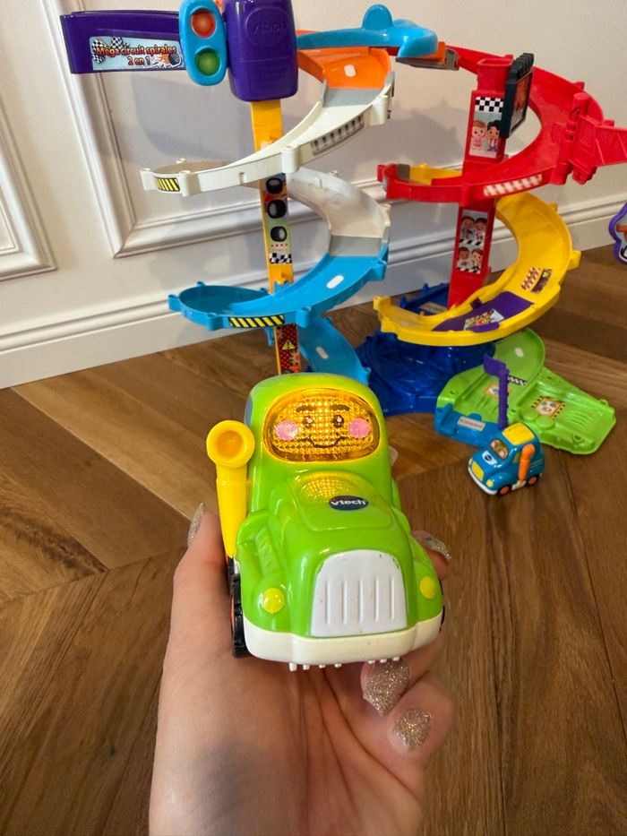 Mega Circuit spirale VTech Tut tut mobiles et voitures - photo numéro 2
