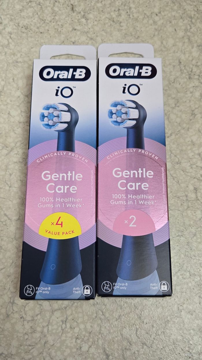Lot 6 brossettes oral-b iO gentle care