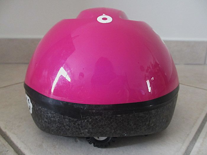 Casque vélo enfant Btwin fuchsia KH 300 - 52-56 cm - photo numéro 4