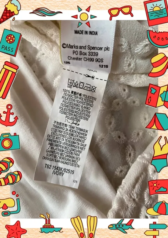 Débardeur t shirt blanc Marks & Spencer per una - photo numéro 6