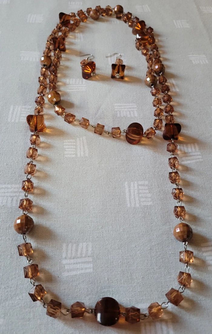 Collier + boucles fantaisie - photo numéro 10