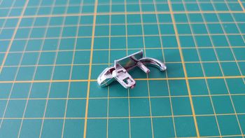 Pare-chocs avant gauche miniature Bburago Burago Lancia Aurelia B24 Spider 1955 1/18 1/18e #B87