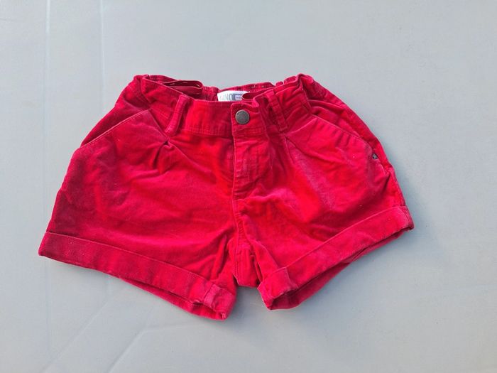 Short façon velours 12ans