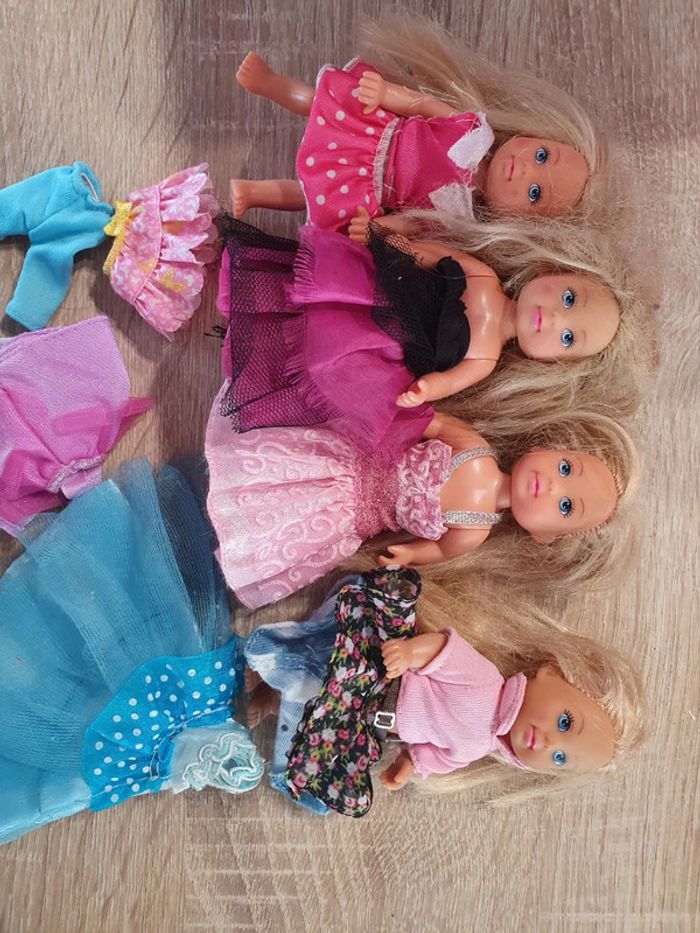 Petite poupées quadruplé - photo numéro 2