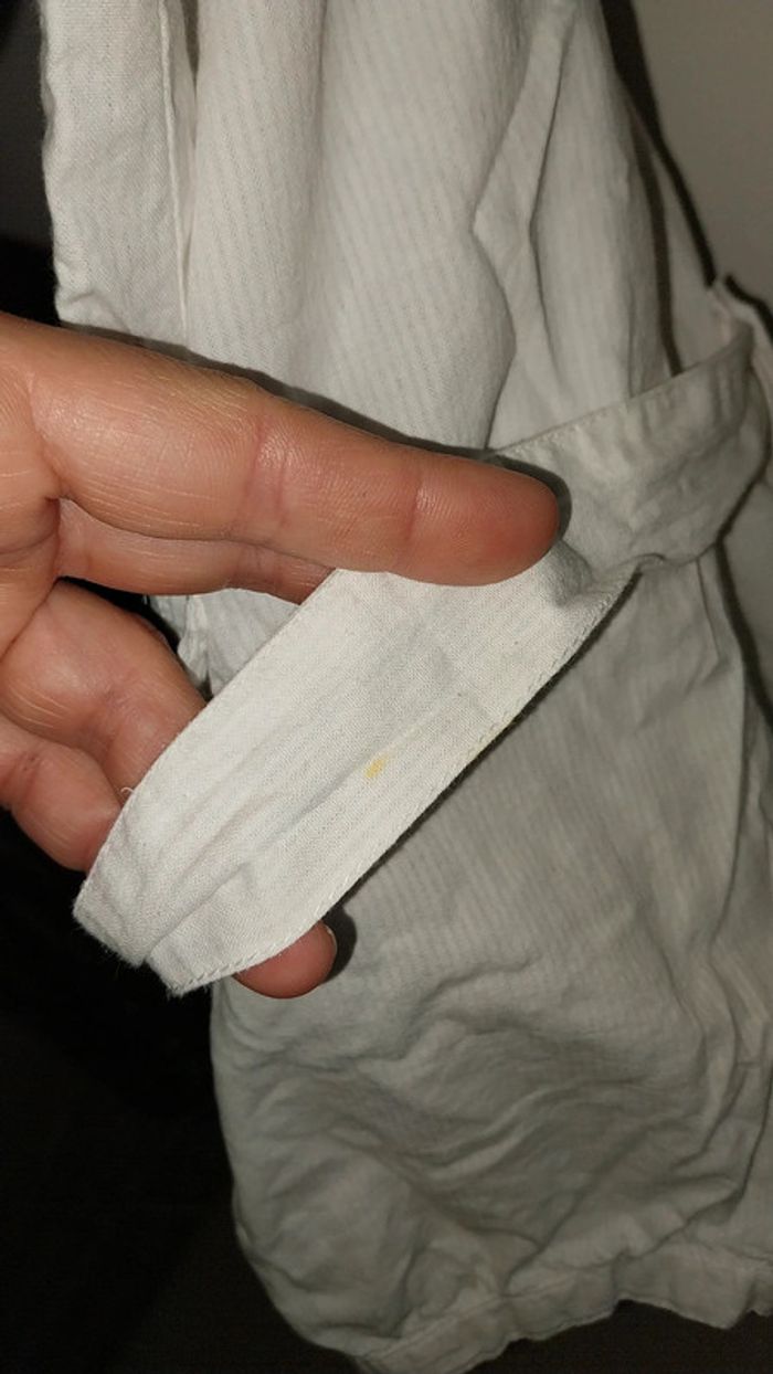 Combishort/ Salopette Creeks blanche état neuf Taille 4 ans - photo numéro 12