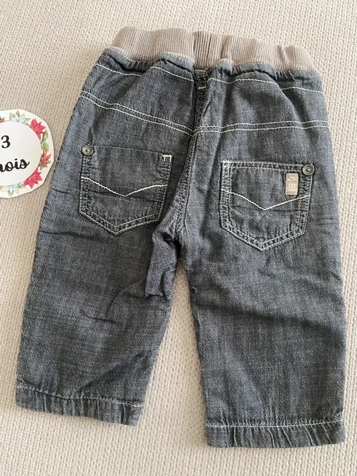 Pantalon 3 mois marque Jean Bourget - photo numéro 4