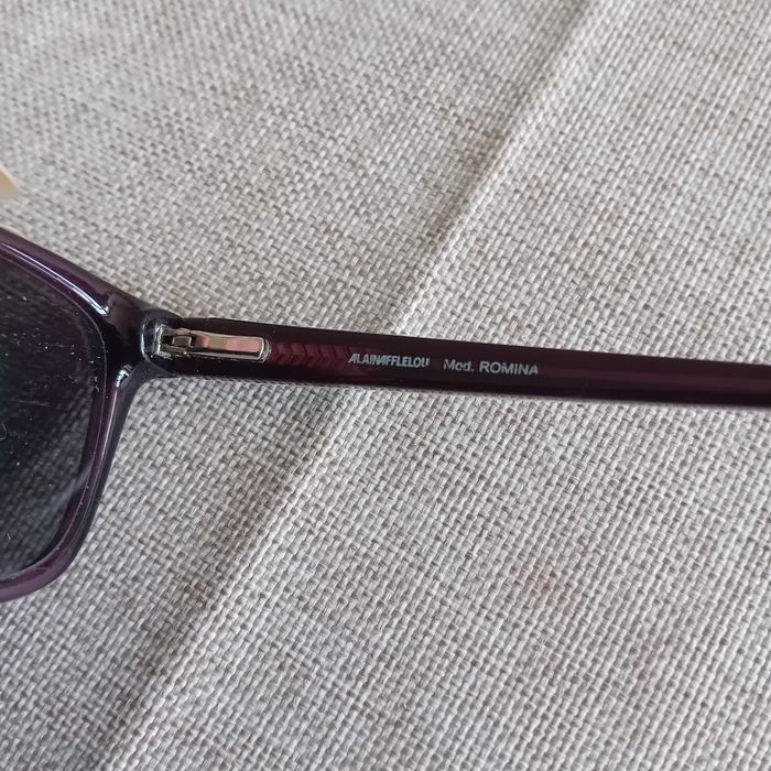 Faby27800 Monture lunettes Afflelou modèle Romina, couleur Bordeaux, avec pochette en tissu - photo numéro 4