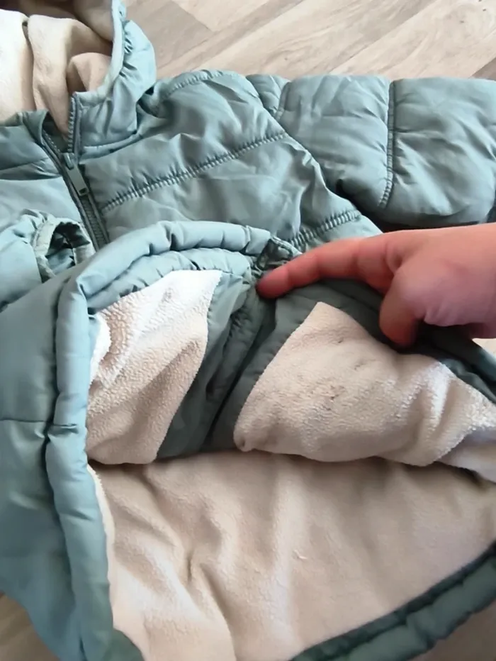 Gros manteau bien chaud marque orchestra taille 8 ans - photo numéro 6