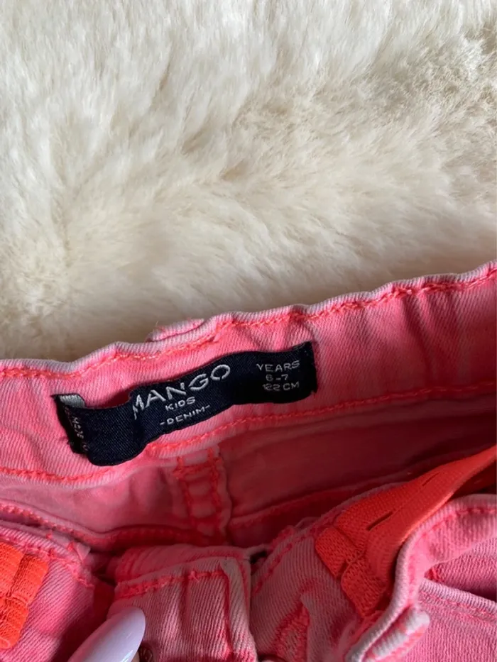 💜Mini short Mango rose délavé - 6 ans TBE 💜 - photo numéro 4